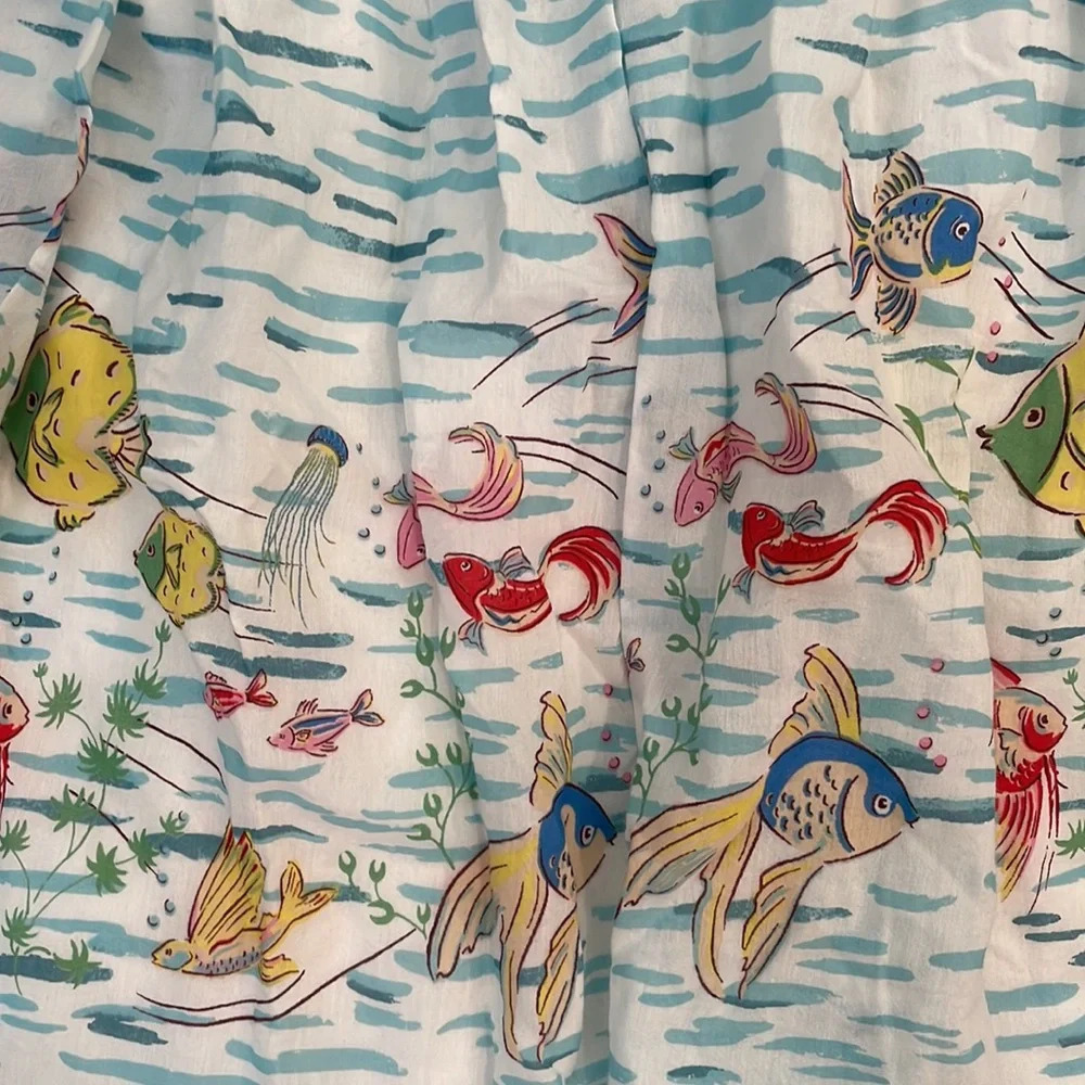 Cath Kidston Ocean Fish Full Skirt - Picture 6 of 8